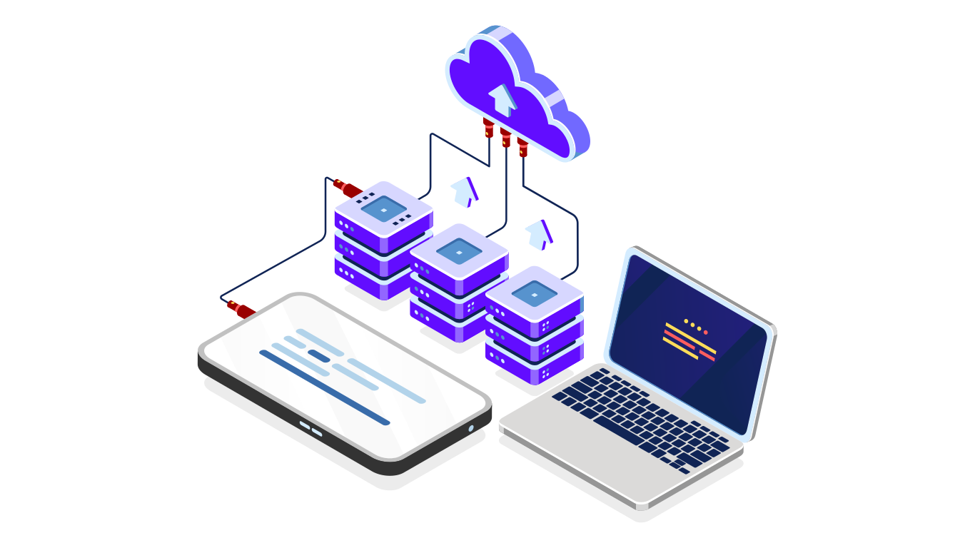 cloud computing illustration