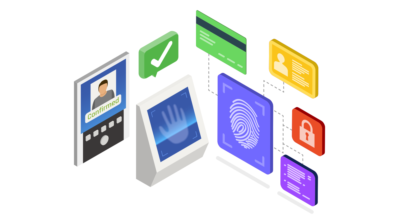 security and access control systems illustration